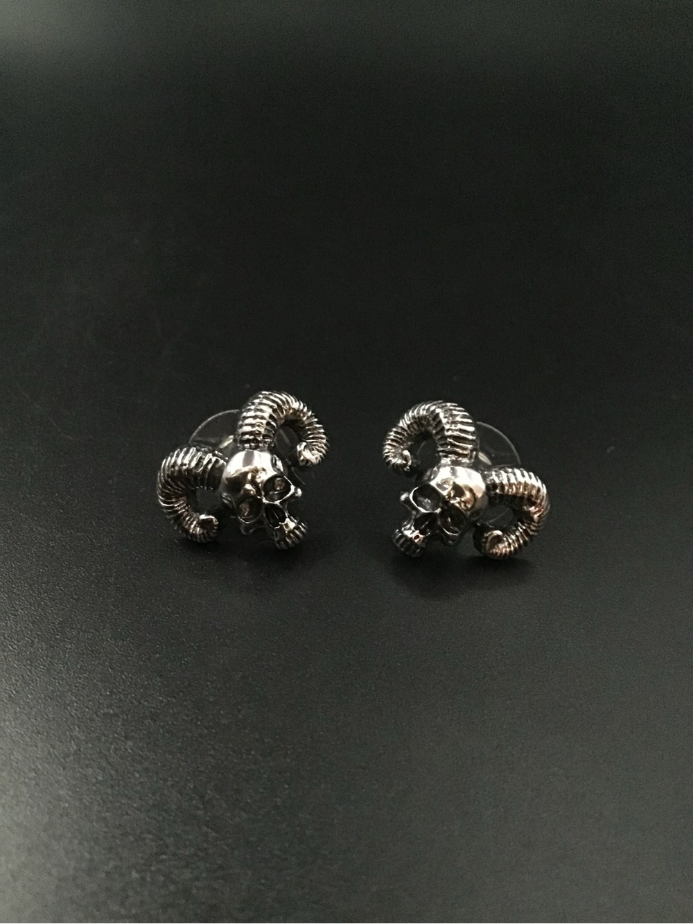 Devil Skulls Stud Earrings